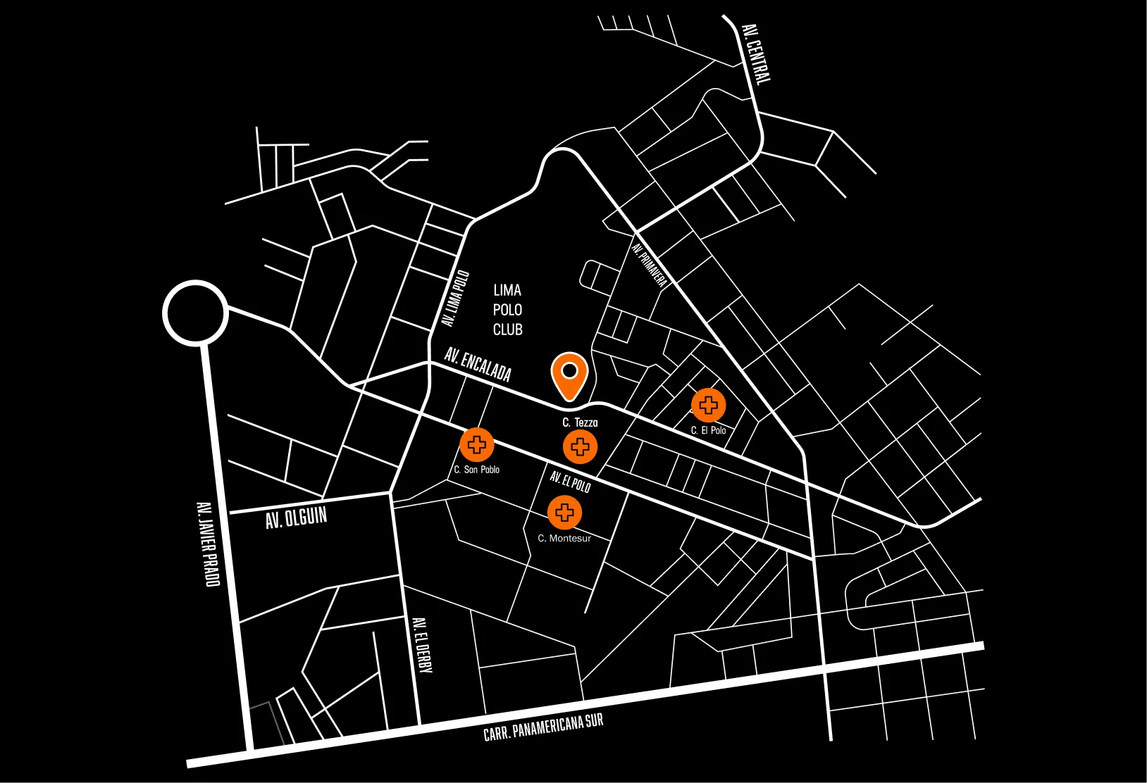 Mapa Ubicaciones Oficinas IQ